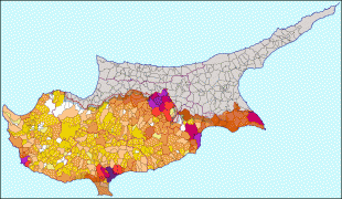 Bản đồ-Cộng hòa Síp-Population_map_of_Cyprus.jpg