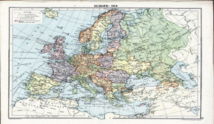Географічна карта-Європа-Europe_map_1919.jpg