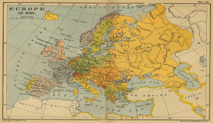 Kaart (cartografie)-Europa (werelddeel)-europe_1910.jpg