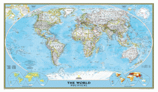 Kaart (cartografie)-Wereld (Aarde)-world_political_standard_blue_ocean_lg.jpg