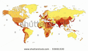 Kaart-Wereld-stock-vector-detailed-vector-world-map-of-yellow-orange-red-colors-names-town-marks-and-national-borders-are-55691530.jpg