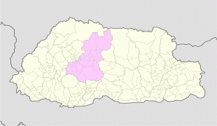 Zemljevid-Butan (država)-Wangdue_Phodrang_Bhutan_location_map.png