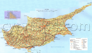 Bản đồ-Cộng hòa Síp-cyprus-road-map.jpg
