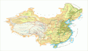 Carte géographique-République populaire de Chine-China-Physical-Relief-Map.jpg