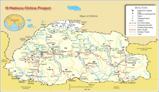 Zemljevid-Butan (država)-bhutan_map%2Bw%2Broads.jpg