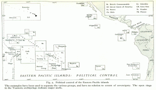Kaart (cartografie)-Kleine afgelegen eilanden van de Verenigde Staten-political_control_eastern_pacific_islands.jpg