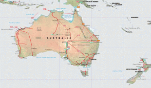 Kaart (cartografie)-Papoea-Nieuw-Guinea-australia_new_zealand_and_papua_new_guinea_pipelines_map.jpg