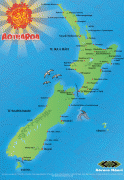 Kaart (cartografie)-Nieuw-Zeeland-maori-placenames-map-large.jpg