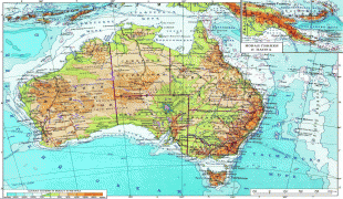 Karte (Kartografie)-Australien-large_detailed_physical_map_of_australia_in_russian.jpg