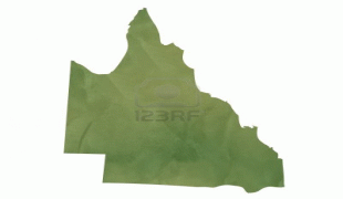 Karte (Kartografie)-Queensland-14297922-queensland-map-in-old-green-paper-isolated-on-white-background.jpg