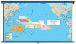 Kaart (kartograafia)-Okeaania-academia_australia_oceania_political_lg.jpg
