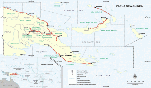 Kaart (cartografie)-Papoea-Nieuw-Guinea-Papua-New-Guinea-Map.gif