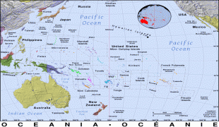 Kaart (cartografie)-Kleine afgelegen eilanden van de Verenigde Staten-oceablu2.gif